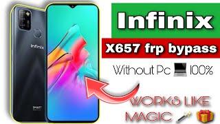 Infinix Smart 5 X657 Frp Bypass Android 10 Q Frp Unlock,Remove Google account without Pc 100% Solved