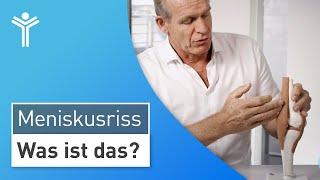 Meniskusriss frühzeitig erkennen: Ursachen und Symptome