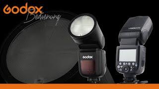 Bedienung Godox V1 und 860II