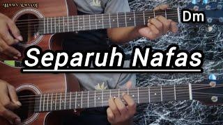 Dewa 19 - Separuh Nafas | Gitar Cover + Drum ( Instrumen ) Lirik Chord