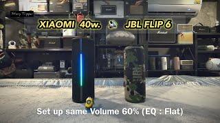 Xiaomi 40w Portable Speaker vs JBL Flip 6