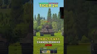 Weak spots of the Tiger 2H in War Thunder