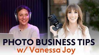 STOP Wasting Time! Vannessa Joy's Top Photography Tips for MILLION Dollar Success