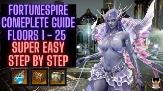 Lost Ark Fortune Spire Tower Guide First 25 levels ~FULL TIER 3 TOWER GUIDE, ALL FLOORS!~