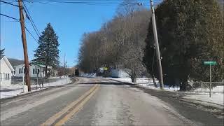 Winter Country Road Driving ASMR