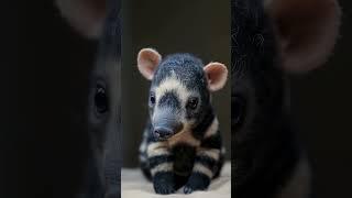 Look Who It Is – A Baby Tapir!