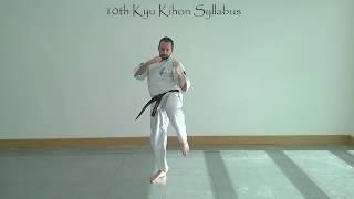 BKK Kyokushin - 10th Kyu Kihon Syllabus