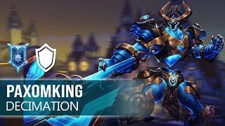 PaxomKing Terminus Paladins Competitive | Diamond | DECIMATION