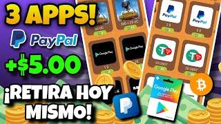  Las 3 MEJORES Apps para GANAR Dinero en PayPal RÁPIDO y FÁCIL 2024 