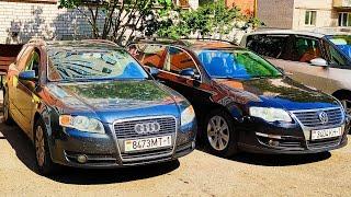 Who is better? Owner's review! Comparison of AUDI A4 and PASSAT B6 B7