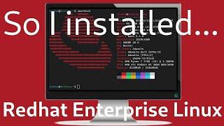 So I installed....... Redhat Enterprise Linux 9?