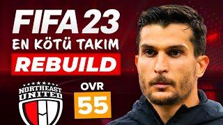 FIFA 23 EN KÖTÜ TAKIM REBUILD // HİNDİSTAN KÖY TAKIMINI BENİ ÇILDIRTTI! // KARİYER MODU