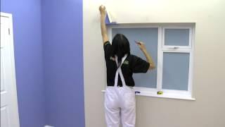 How To Wallpaper Around A Window | Wallpapering Tips | Homebase