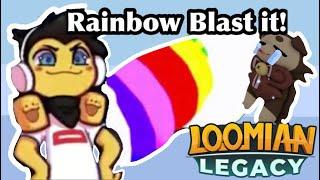 Loomian Legacy Dev Jamiy Jamie Rainbow Blast Compilation || LTS Clip