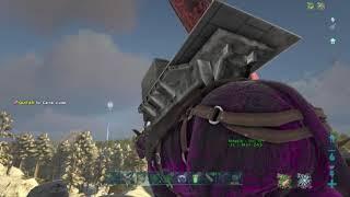 7 gigas and 1 mek vs 3 gigas | Griefing Server 39 | Small Tribes | Ark Official PvP | PS4