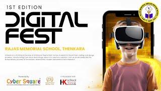 1st Edition Digital Fest at Rajas Memorial School, Thenkara – A Grand Success! 