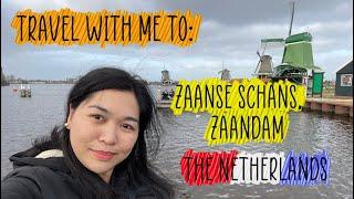 Travel With Me To: Zaanse Schans, Zaandam The Netherlands | Dutch Windmills Tour | Walk With Me