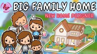 Big Family Home  Toca Boca House Ideas | TOCA GIRLZ