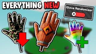 Everything NEW in the BARREL Glove Update | Roblox Slap Battles