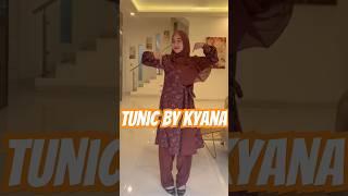 New Tunic by Kyana #syeenstore #fashion #busanamuslimah #tunic #riaricis #kyana