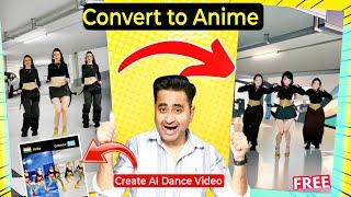 Anime Video Kaise banaye Free - AI | How To Convert Any Video To Anime