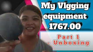 Price & Review My basic vlogging equipment l 1767.00 (lazada) l TEAM KLMNJ