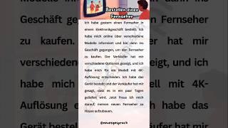 Short Story in German: Listen and Learn (22) #deutschlernen #deutsch #neuesgesprach #lernen #shorts