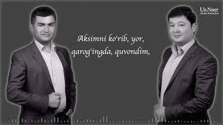 Topilmas - Furqat Ashiraliev, Elmurod Ahmedov (Lyrics Version)