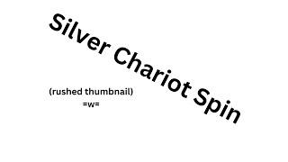 [Roblox is Unbreakable] 1v1 with Silver Chariot Spin is basic but the good kind of basic!