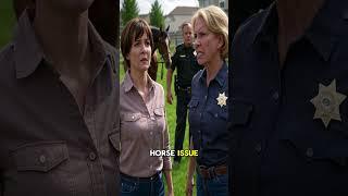 HOA Karen Called Animal Control—Didn’t Know My Horses Were Deputies #HOAFails #shorts #viral #hoa