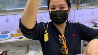 Hood Vlog: Come Shop With Me At Kim Tin 24k Gold Store In East Oakland•Asian Gold Miami Cuban Link