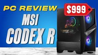 MSI Codex R Review: Currently The Best Gaming PC Under $1000