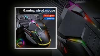 3200DPI Ergonomic Wired Gaming Mouse | Wireless Bluetooth Charging Mouse | Best Charging Mouse |