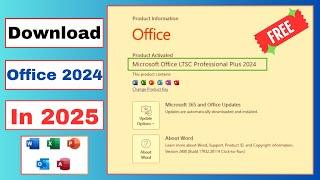  How to Download Microsoft Office 2024 For Free || Download and Install Office 2024