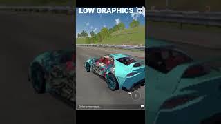 LOW GRAPHICS VS ULTRA GRAPHICS | Drive zone online|#shorts#drivezoneonline#forzahorizon5#viralvideo