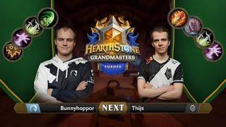 Bunnyhoppor vs Thijs | 2021 Hearthstone Grandmasters Europe | Top 8 | Season 2 | Week 3