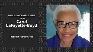 Early History of African Descent People in Saskatchewan with Carol Lafayette
