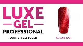 MAGNETIC GEL POLISH TUTORIAL - LUXE GEL PROFESSIONAL - 153 LUXE CAT