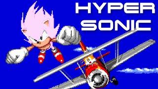 Sonic Hack - Hyper Sonic in Sonic the Hedgehog 2