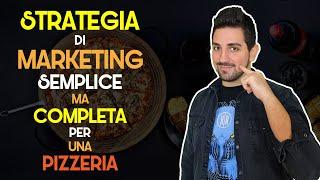 STRATEGIA di MARKETING SEMPLICE ma COMPLETA per una PIZZERIA