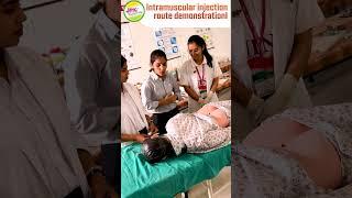 Intramuscular Injection Route Demonstration