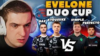 ЭВЕЛОН ТУРНИР 2 НА 2 В CS2 / S1MPLE и PERFECTO против BAZ и KYOUSUKE