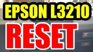 HOW TO RESET EPSON L3210 | GJR Printer Repair