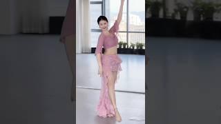 Stunning Belly Dance in Pink Dress  #shorts #viral #bellydance #stunning #pink #beauty