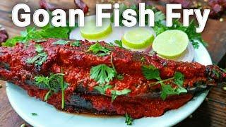 Stuffed Mackerel | #Goan Fish Fry | Authentic Recheado Bangda Recipe | Goan Mackerel Fry