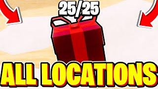 ALL 25 PRESENT LOCATIONS In WAR TYCOON! CHRISTMAS SPOTLIGHT EVENT! (Roblox)