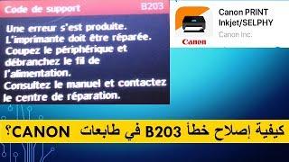 Canon Printer Error Code B203