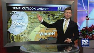 Weather outlook for January