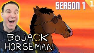 Bojack Is Wild!! | Bojack Horseman Reaction | Season 1 Part 1/6 FIRST TIME WATCHING!