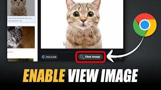 How to Enable View Image button in Google Chrome | View Image | Full HD